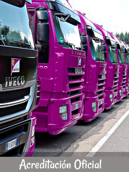 Conducción de vehículos pesados de transporte de mercancías por carretera 